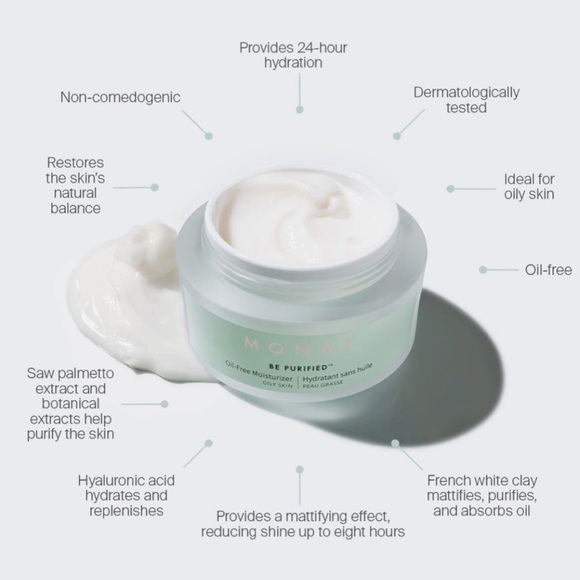 Monat Be Purified™ oil free Moisturizer - Picture 2 of 6